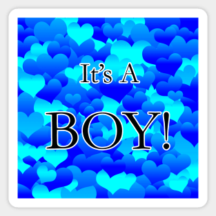 It's A Boy! Sticker